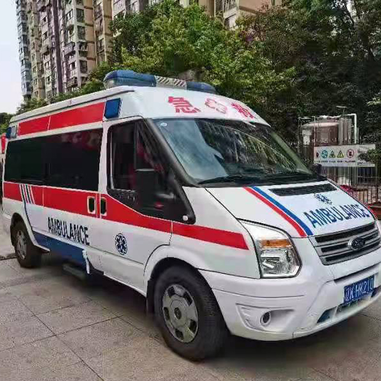 清原术后行动不便回家租赁救护车